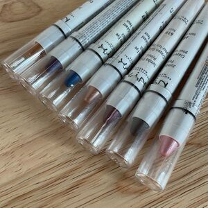 NYX Professional Makeup Jumbo Eye Shadow Pencil Set lot of 7 assorted
